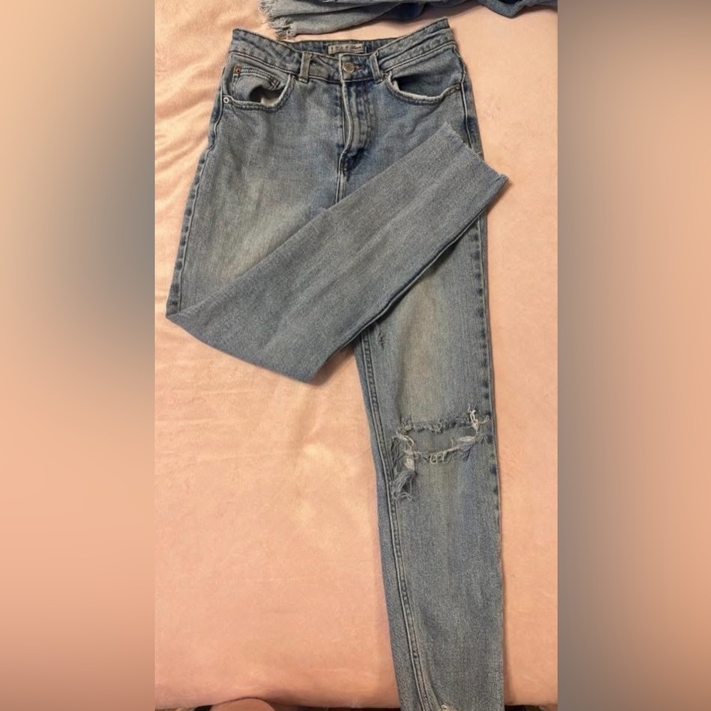 Denim&Co Classic Blue Straight Leg Jeans